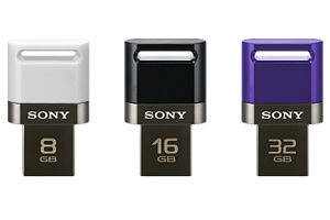 Sony flash drives for smartphones and tablets
